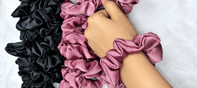 π Dusty Rose Pink Scrunchie πΈ